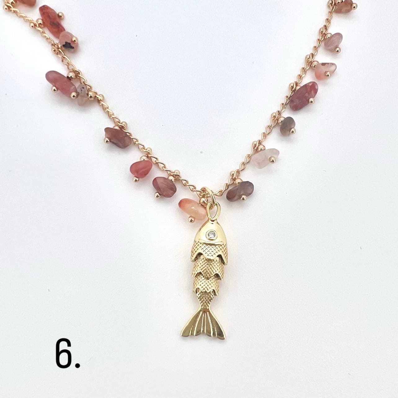 שרשרת חרוזים דג 6
