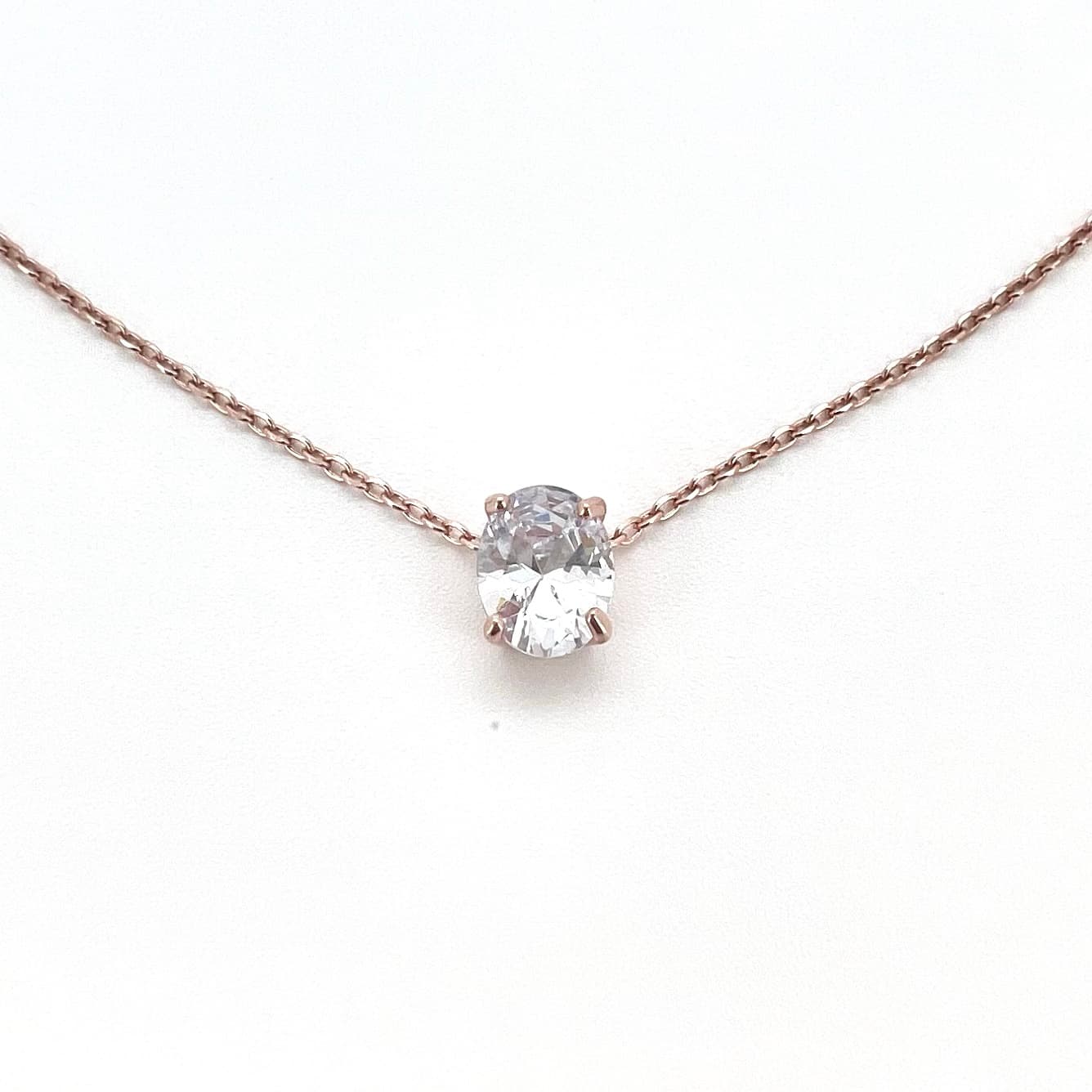 שרשרת אבן אובלית 5