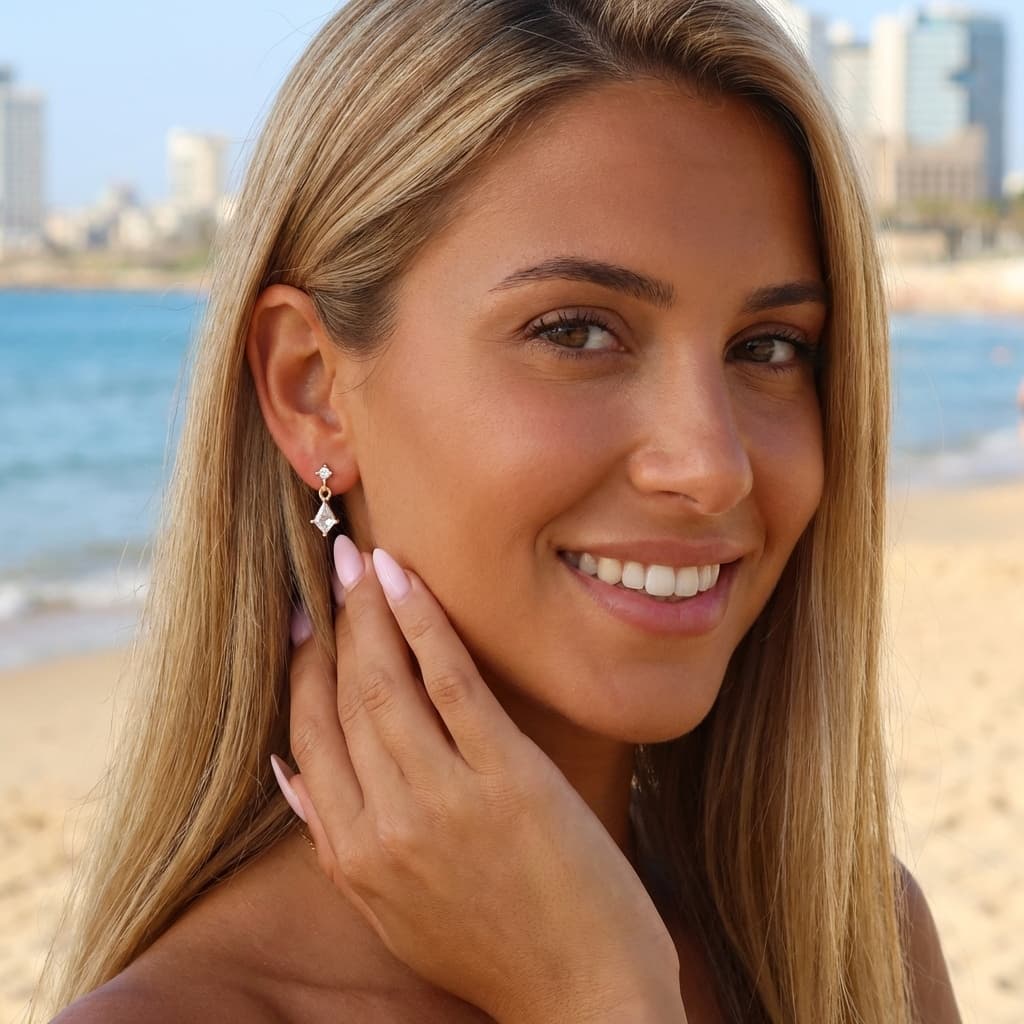 עגילי איה צוף 3