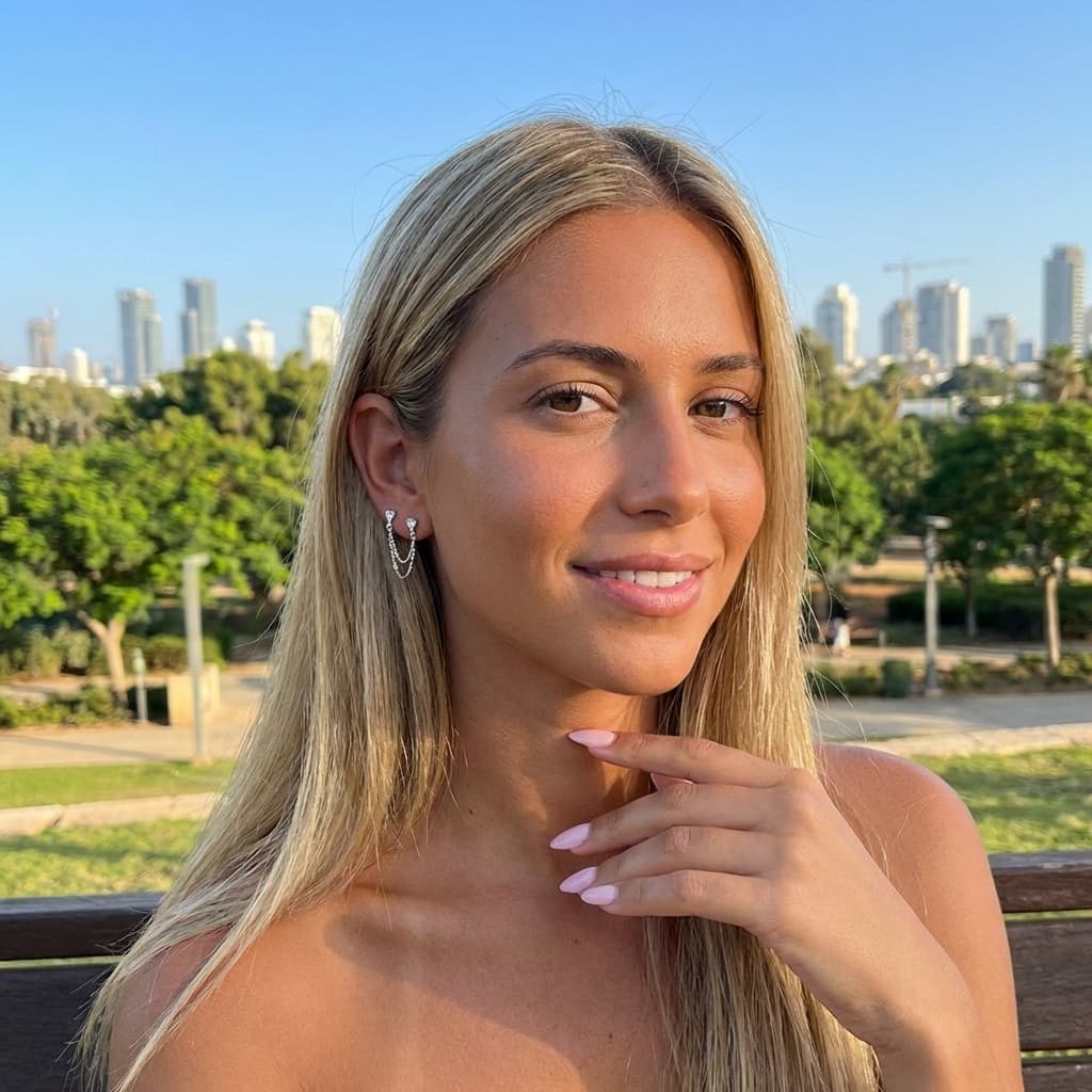 עגילי חן צוף 3