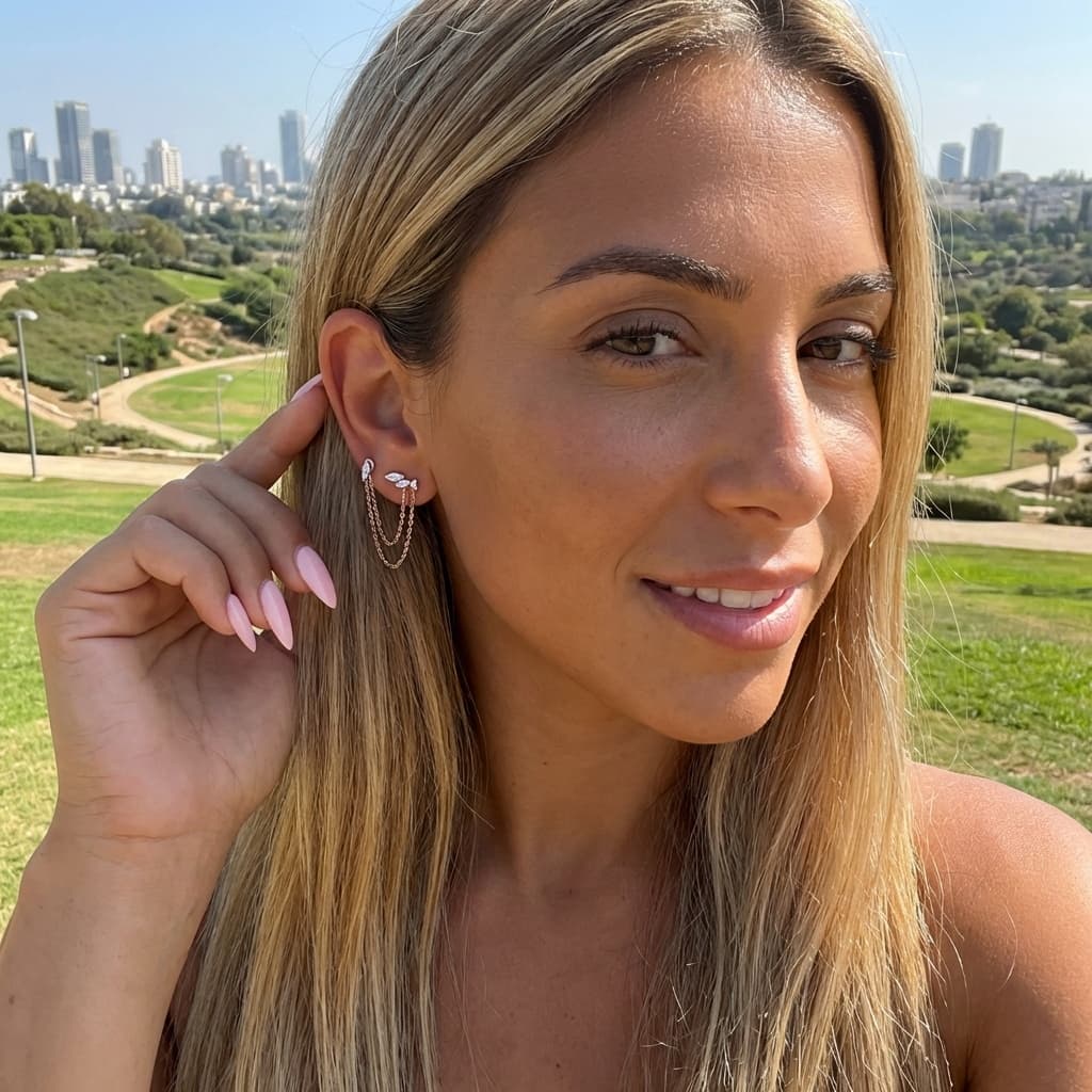 עגילי ניקה שני 2